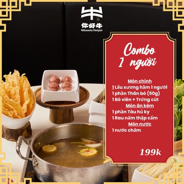 COMBO 1 NGƯỜI