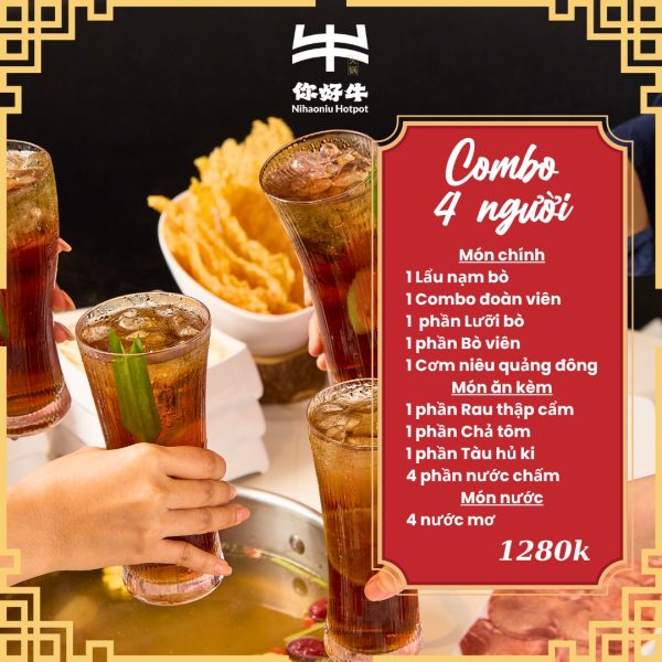 COMBO 4 NGƯỜI