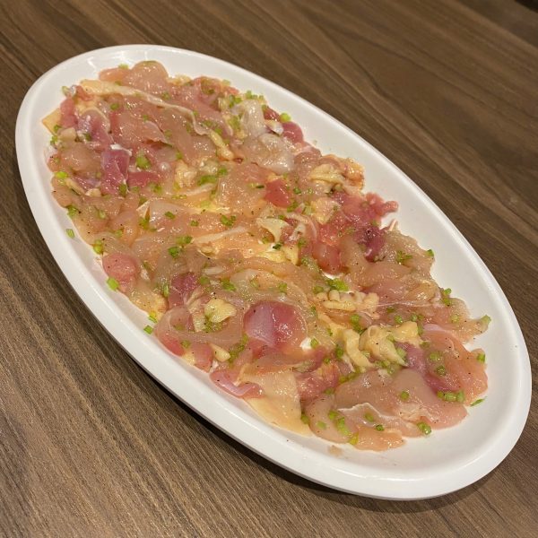 Gà tươi dĩa nhỏ